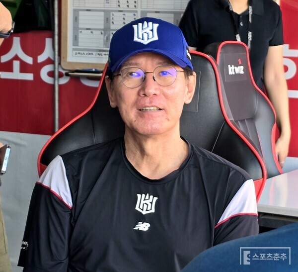 KT 이강철 감독. (사진=스포츠춘추 황혜정 기자)