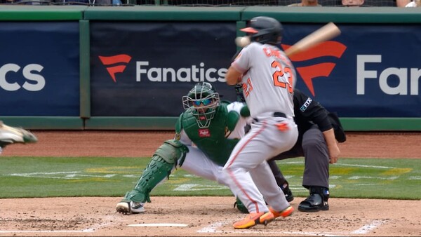 메이저리그에서 몸에 맞는 볼이 감소세라는 흥미로운 분석이 제기됐다(사진=MLB.com 방송화면)