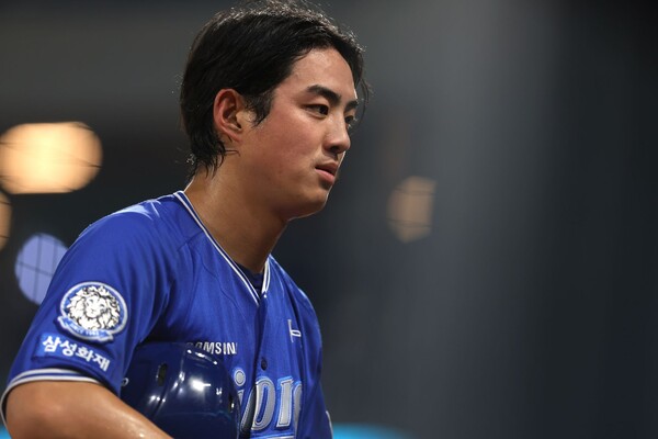 9회 끝내기 주루사를 기록한 구자욱(사진=삼성)