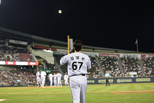 LG 투수 김영우. (사진=LG)