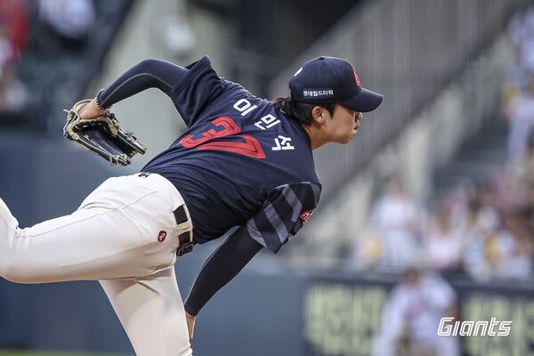 롯데 자이언츠 이민석. (사진=롯데 자이언츠)