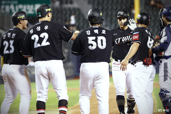 5할 승률을 회복한 KT(사진=KT)