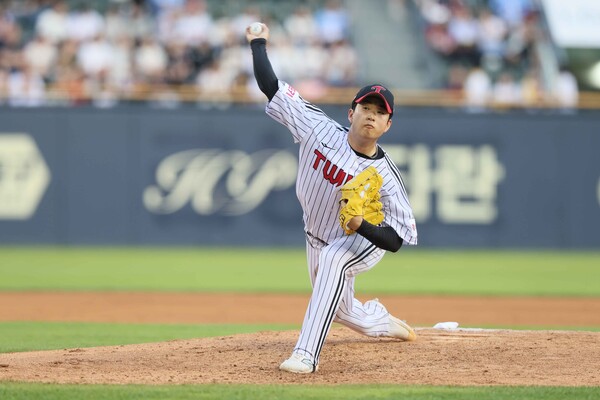 LG 투수 김진수. (사진=LG 트윈스)