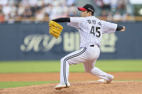 LG 투수 김진수. (사진=LG 트윈스)