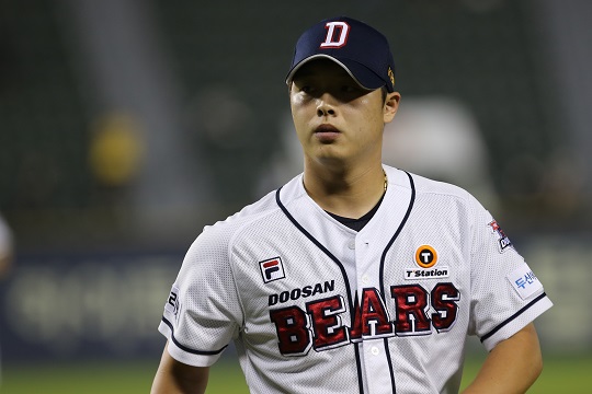 박치국도 어느덧 투수조 중간 선참 위치에 올랐다(사진=두산)