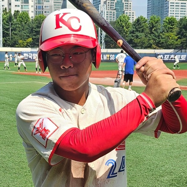 군산상일고 강동엽. (사진=스포츠춘추 정진영 기자)