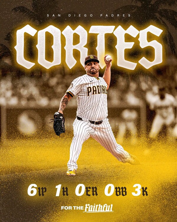네스토르 코르테즈(사진=샌디에이고 파드리스 SNS)