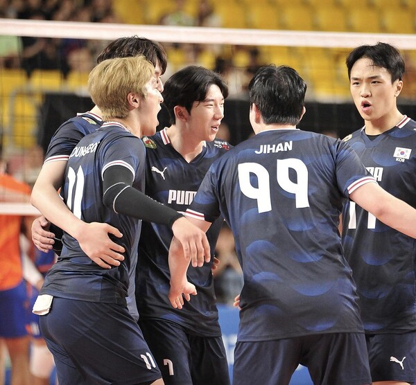 세계남자배구선수권대회에 출전을 위해 다시 뭉치는 대표팀. 사진 | 대한배구협회