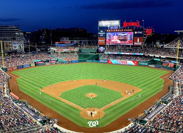 최종 트라이아웃이 열리는 장소인 워싱턴 내셔널스 파크. (사진=WPBL 사이트 캡쳐)