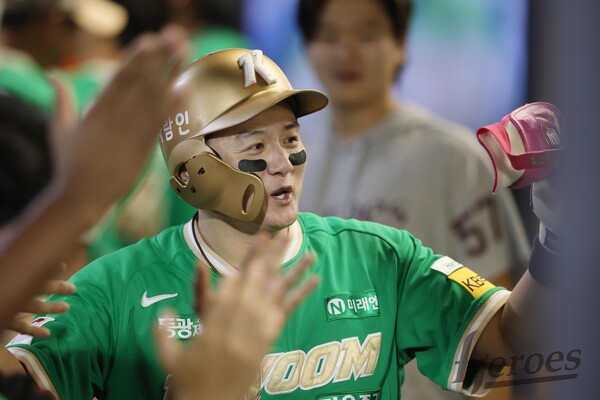 키움 내야수 최주환. (사진=키움 히어로즈)