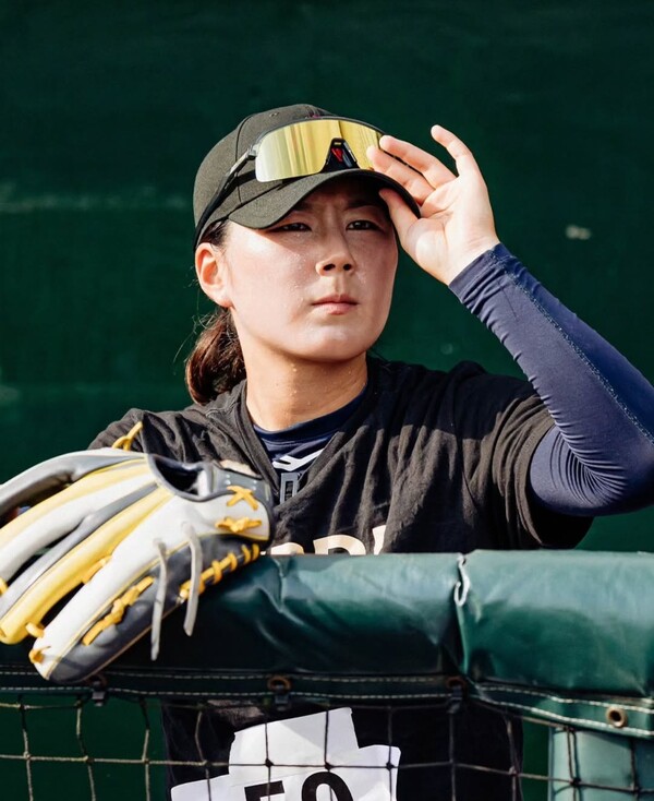 WPBL 공식 계정에 올라온 박주아. (사진=WPBL SNS)