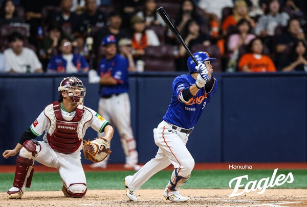 한화 문현빈. (사진=한화 이글스)