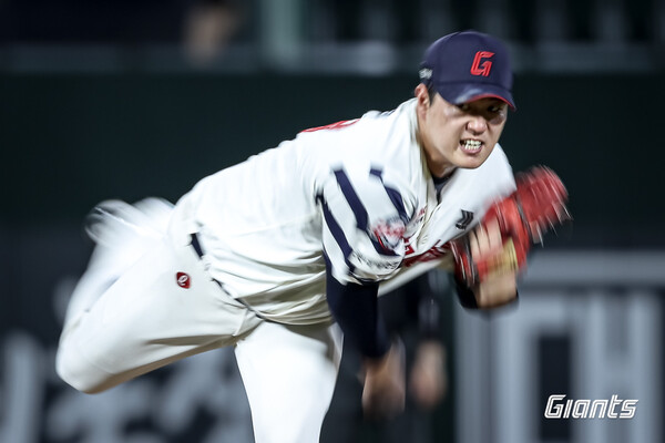 시즌 3승째를 수확한 나균안(사진=롯데)