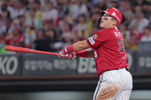 KIA 타이거즈의 최고령 최형우(사진=KIA)