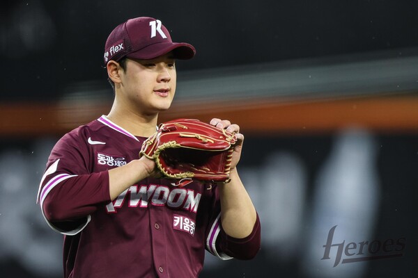 키움 투수 정현우. (사진=키움 히어로즈)