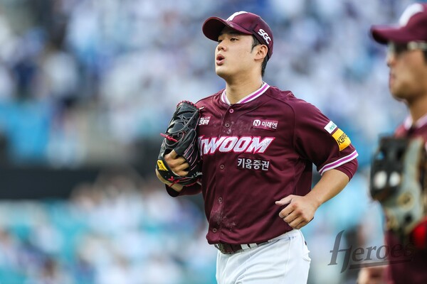 키움 정현우. (사진=키움 히어로즈)