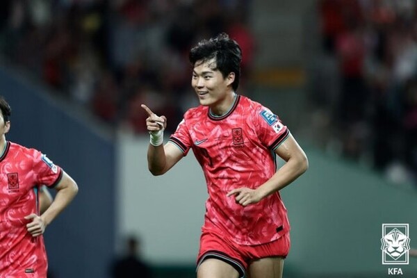국가대표로 활약 중인 오현규. 사진 | 대한축구협회