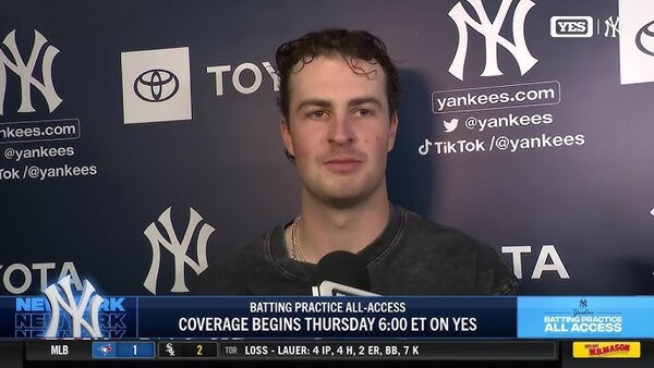 양키스 신인투수 캠 슈리틀러(사진=MLB.com 방송화면)