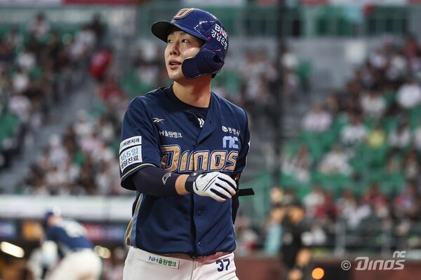 8월 이후 맹타를 휘두르는 박건우(사진=NC)