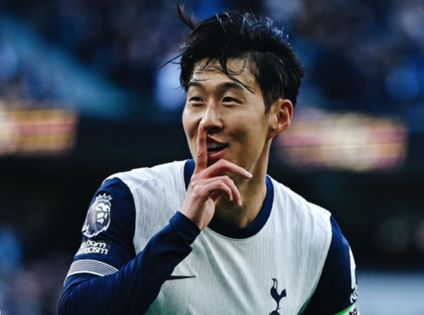 대인배 손흥민(사진=손흥민 SNS)