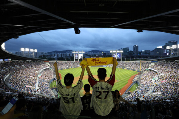 LG 트윈스가 140만 관중을 돌파했다(사진=LG)
