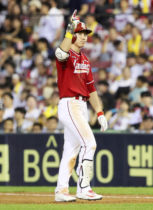 박성한이 3안타 맹활약 했다. (사진=SSG 랜더스)