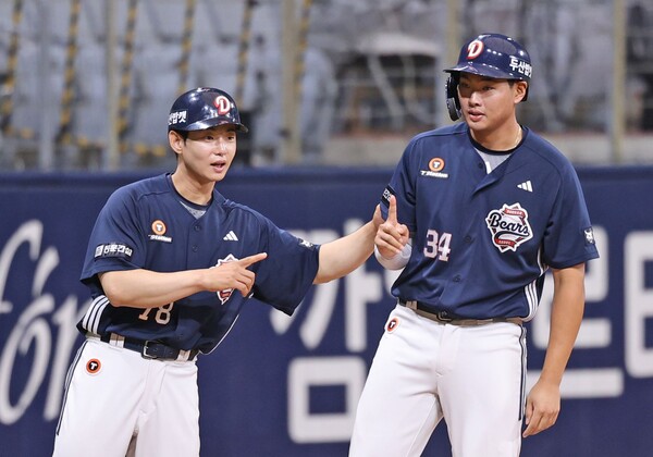 거포 기대주 홍성호(사진=두산)