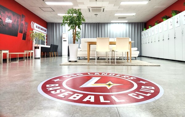 개선된 치어리더 공간. (사진=SSG랜더스)