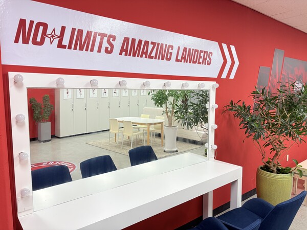 개선된 치어리더 공간. (사진=SSG랜더스)