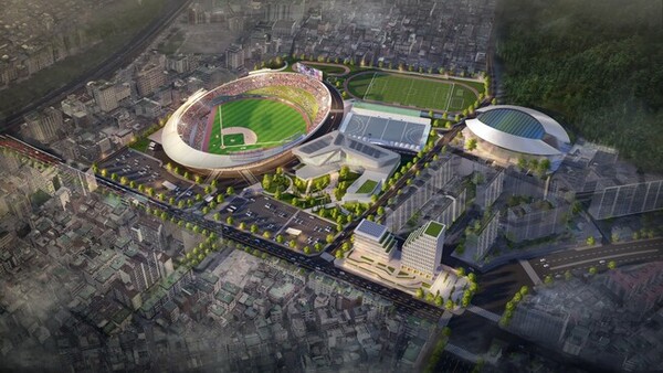 성남시가 공개한 야구장 계획 조감도(사진=성남시)