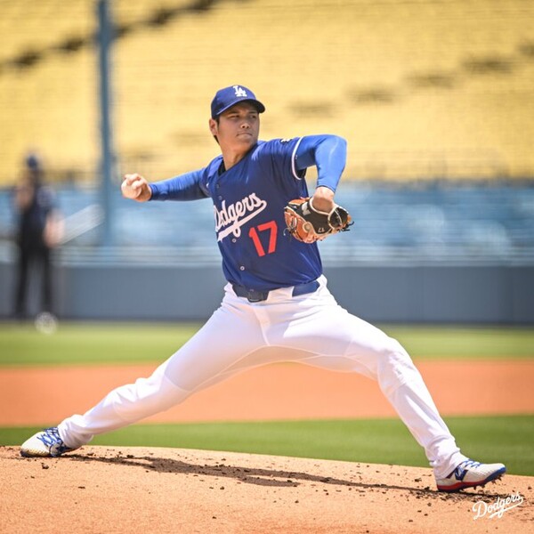 오타니(사진=LA 다저스 SNS)