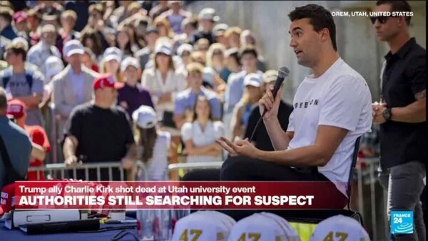 총기 사용을 옹호하다 총기에 사망한 찰리 커크.