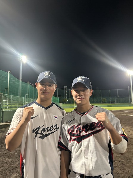 제32회 세계청소년야구선수권대회(18세 이하)에 참가 중인 한국 대표팀이 파나마를 대파하며 동메달 결정전 진출을 확정지었다(사진=대한야구소프트볼협회)