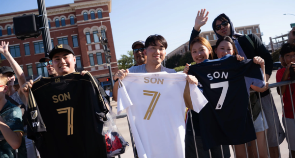 LA FC 손흥민 영입으로 들썩이는 LA. 사진 | LA FC 홈페이지