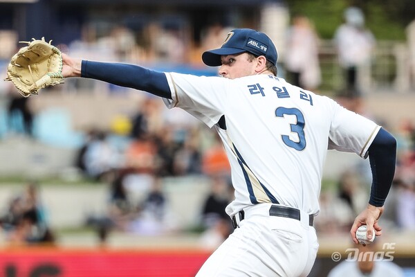 15승 고지를 밟은 라일리(사진=NC)