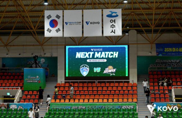 파행으로 가는 KOVO 여수컵대회(사진=KOVO)