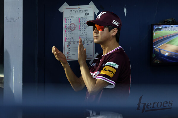 설종진 키움 감독대행. (사진=키움히어로즈)