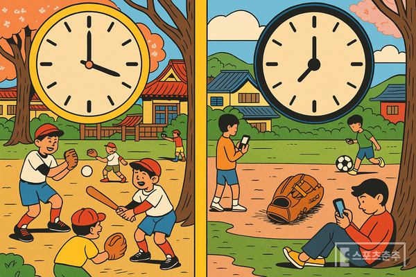 야구 인구가 감소하고 있다(이미지=ChatGPT 생성)