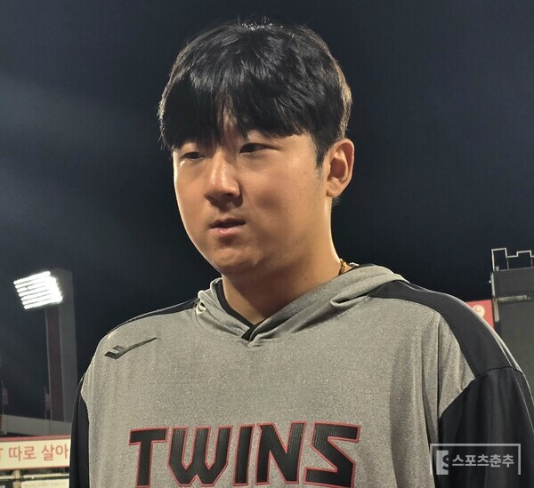LG 송승기. (사진=스포츠춘추 황혜정 기자)