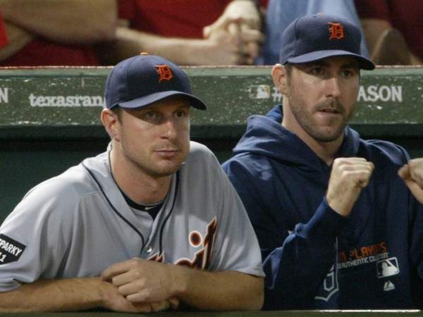 슈어저와 벌랜더의 디트로이트 시절(사진=MLB.com 화면)