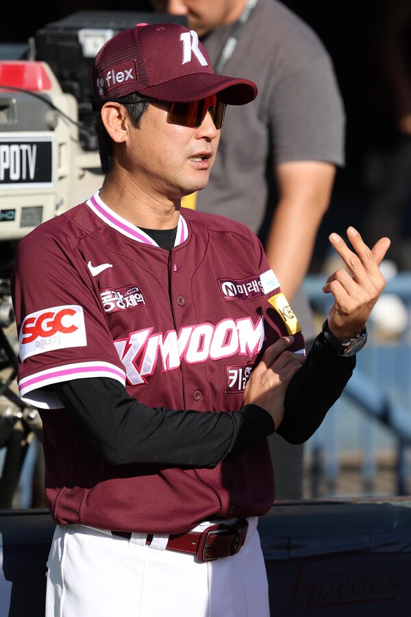 키움 설종진 감독대행. (사진=키움 히어로즈)
