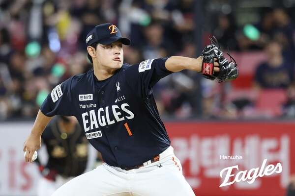 20일 등판한 문동주. (사진=한화 이글스)