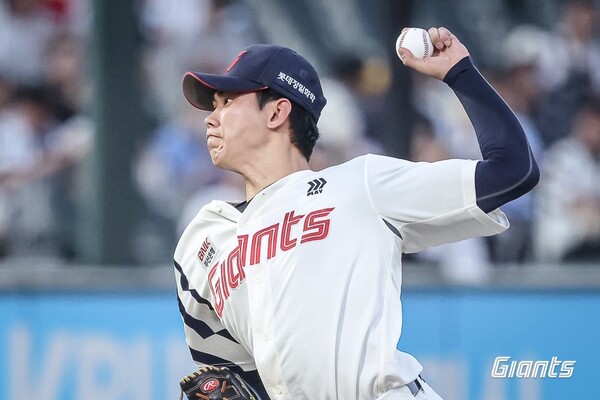 전반기 위력적인 모습을 보여줬던 롯데 홍민기. 사진 | 롯데자이언츠