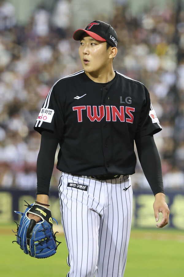 좌완 손주영. (사진=LG 트윈스)