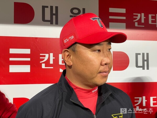 이범호 감독(사진=스포츠춘추 배지헌 기자)