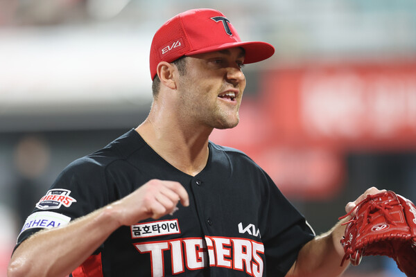 7이닝 1실점 호투를 펼친 네일(사진=KIA)