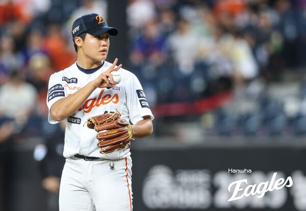 한화 정우주. (사진=한화 이글스)