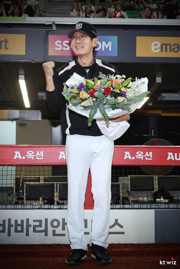 이강철 KT 감독이 감독 1000경기를 달성했다. (사진=KT 위즈)