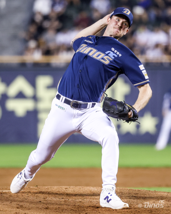 209탈삼진으로 페디와 어깨를 나란히 한 라일리(사진=NC)