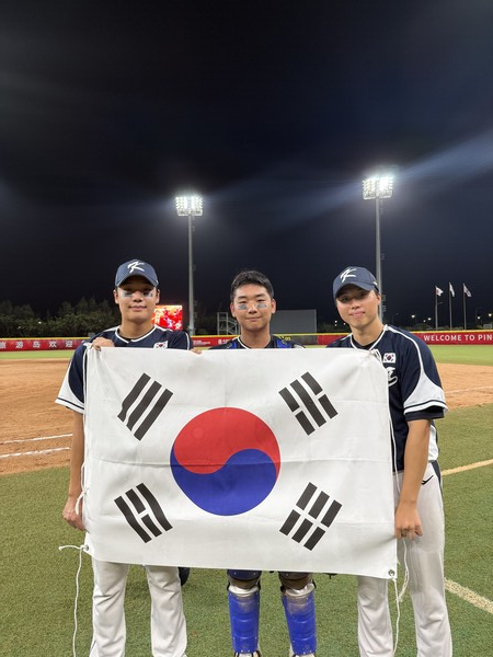 양재훈, 류현준, 홍민규(사진=대한야구소프트볼협회)
